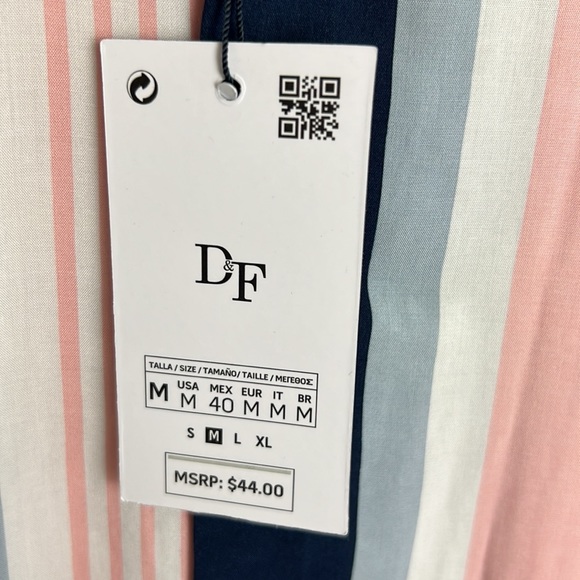 Denim & Flower Everyday Viscose Button Up Shirt Men’s Size M - Picture 4 of 4